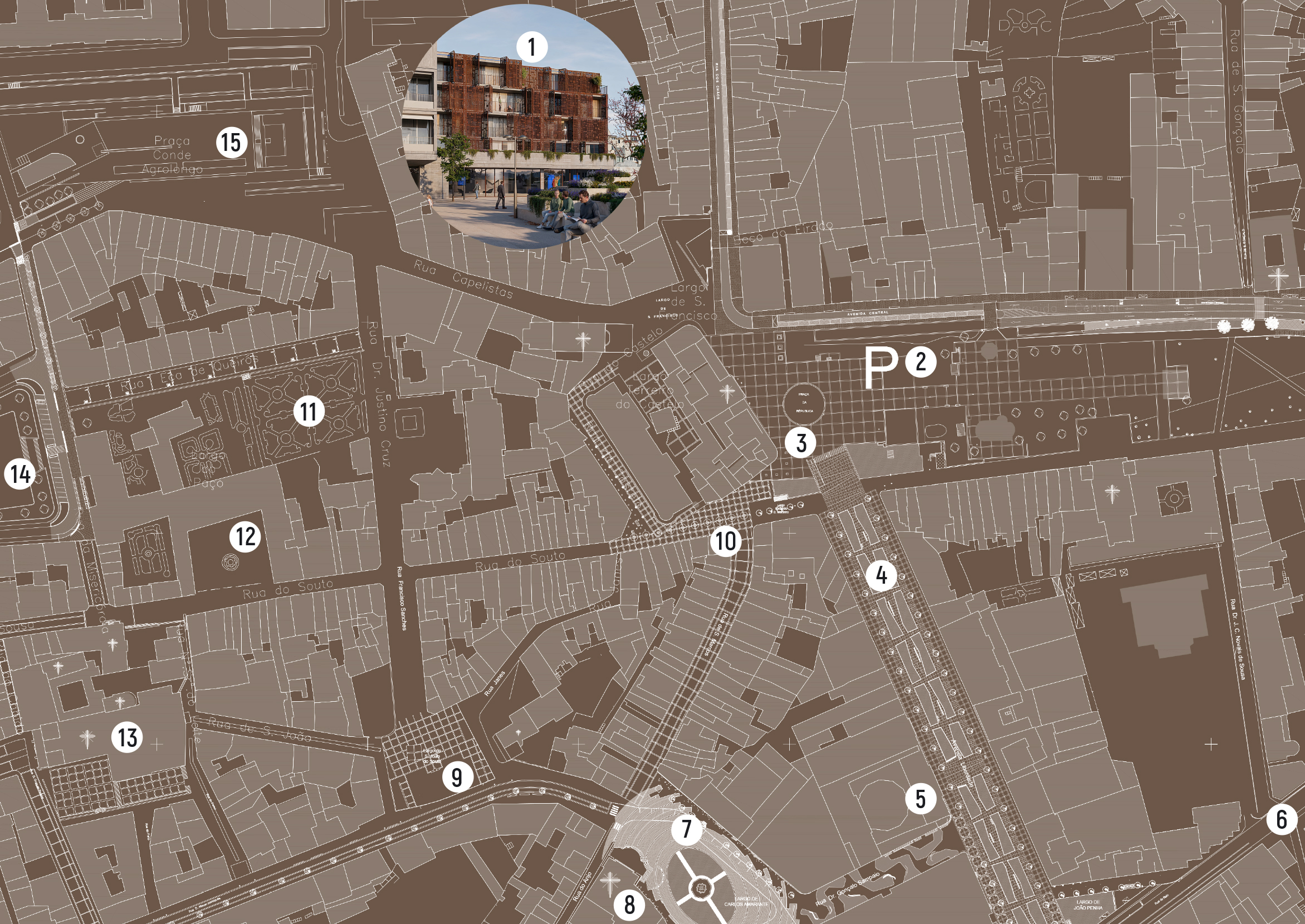 Planta de localização