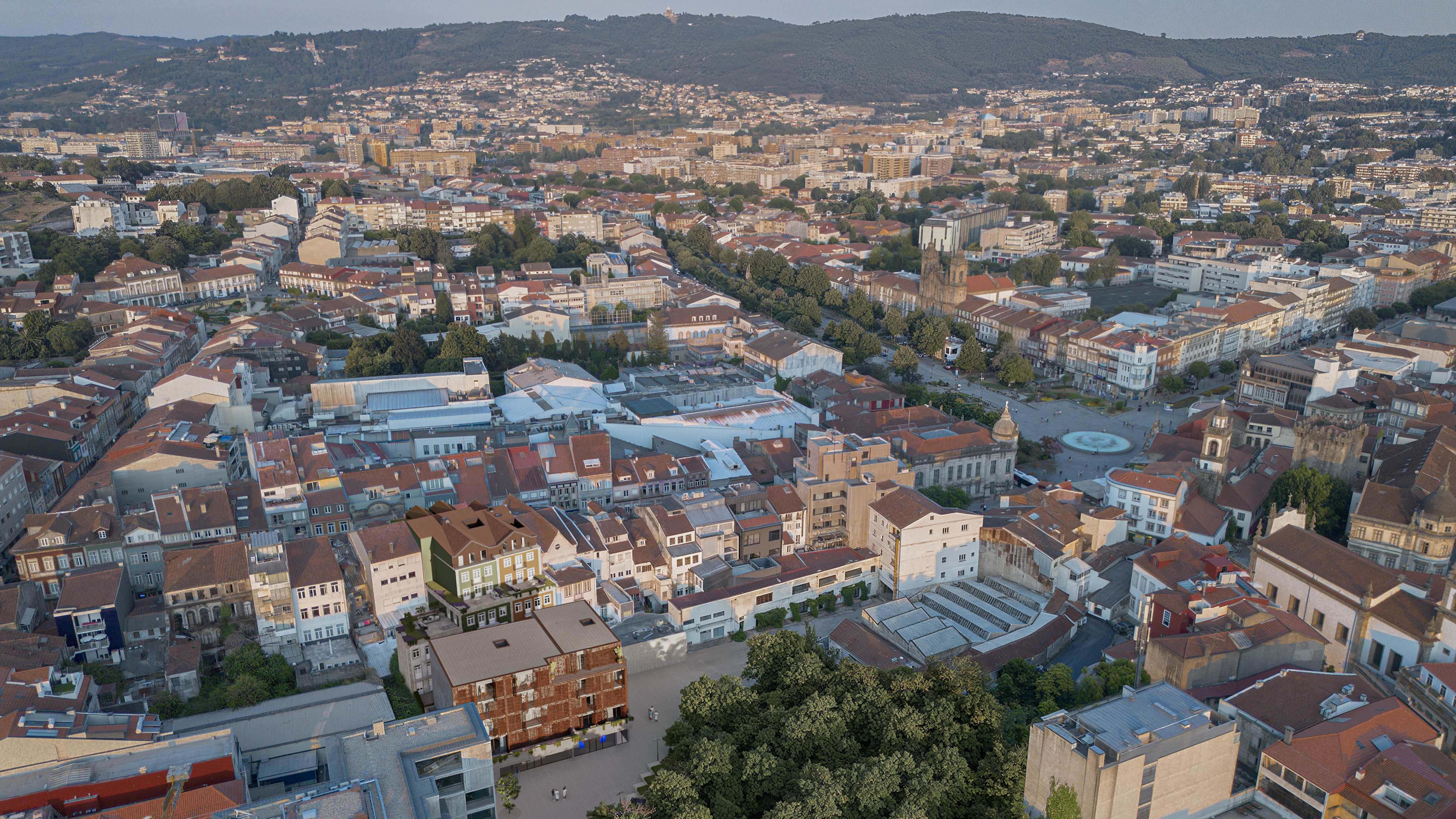 Vista aérea Alameda Residence